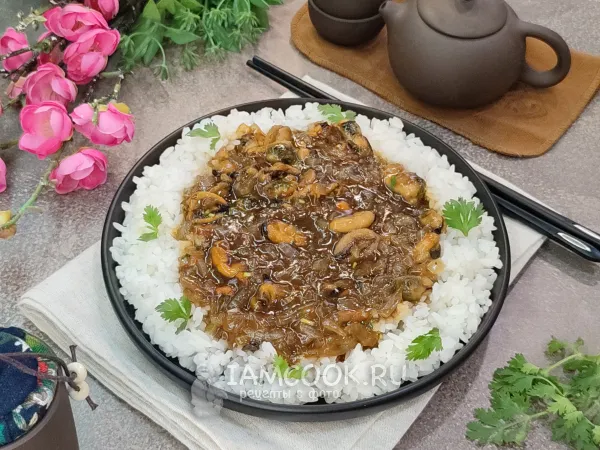 Фото блюда: Мидии в соусе терияки