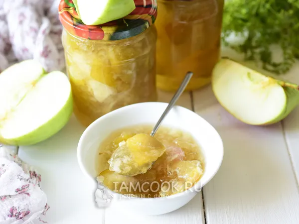 Фото блюда: Яблочное варенье с желатином