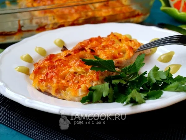 Фото блюда: Мясо по-французски из свинины