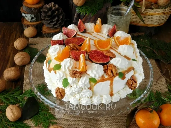 Фото блюда: Морковный торт с соленой карамелью