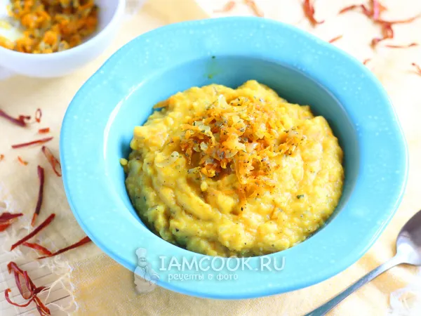 Фото блюда: Гороховое пюре с луком и морковью