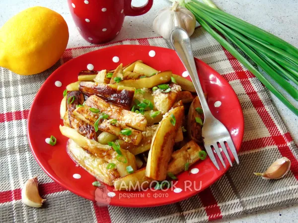 Фото блюда: Баклажаны в чесночном соусе