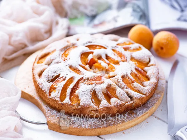 Фото блюда: Пирог из муки зеленой гречки