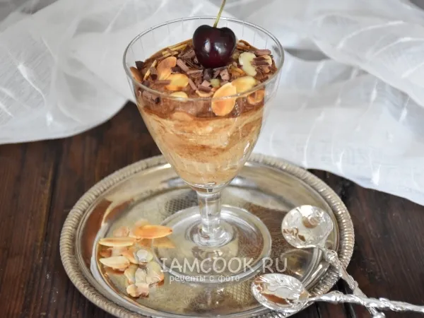 Фото блюда: Творожно-кофейный десерт