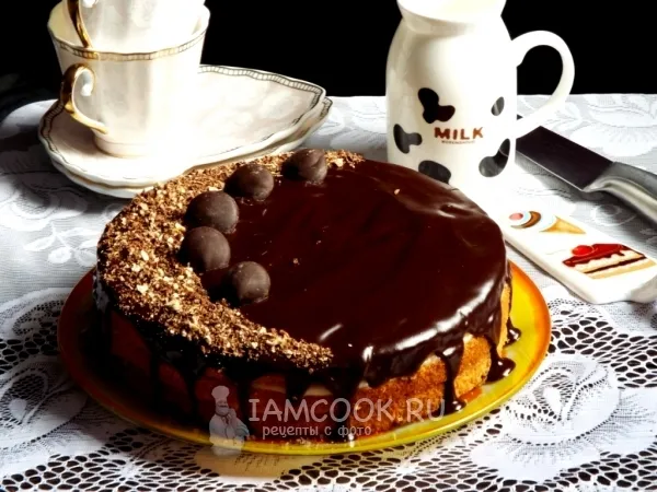 Фото блюда: Бостонский кремовый торт