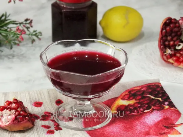 Фото блюда: Гранатовый сироп