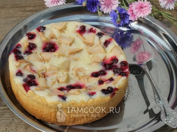 Фото блюда: Цветаевский пирог в мультиварке