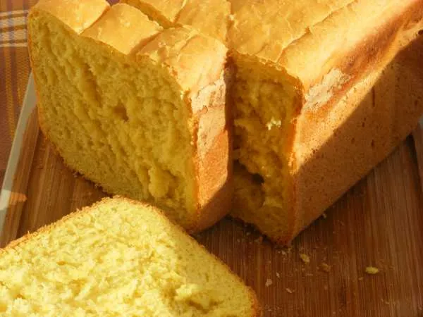 Фото блюда: Белый хлеб с чесноком