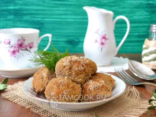 Фото блюда: Котлеты из говядины по Дюкану