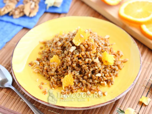 Фото блюда: Гречка с апельсином