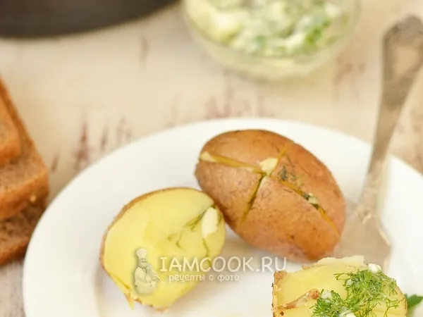 Фото блюда: Картошка печеная в духовке