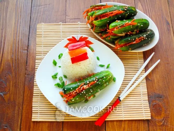 Фото блюда: Кимчи из огурцов