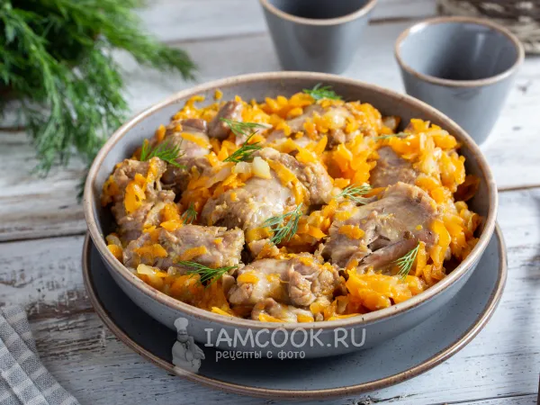 Фото блюда: Тушеные шеи индейки