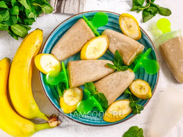 Фото блюда: ПП мороженое из банана и кокосового молока