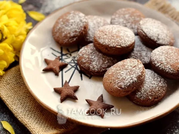 Фото блюда: Имбирные пряники с какао