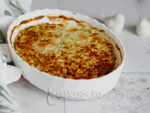 Фото блюда: Белковая запеканка с курицей