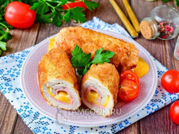Фото блюда: Кордон блю из индейки