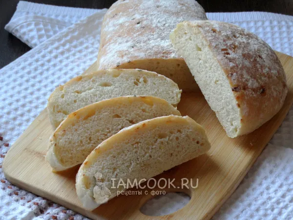 Фото блюда: Чиабатта с луком