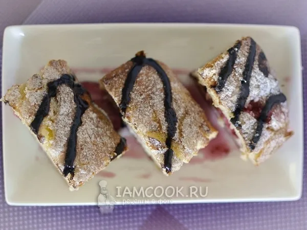 Фото блюда: Пирог «Клубничный рай»