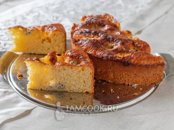 Фото блюда: Пирог с горгонзолой