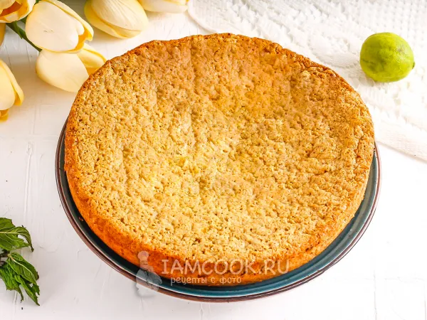 Фото блюда: Бисквит из овсяной муки