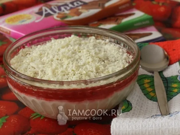 Фото блюда: Клубничный десерт с маскарпоне