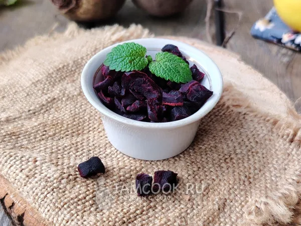 Фото блюда: Цукаты из свеклы