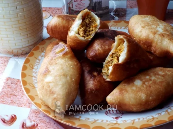 Фото блюда: Пирожки с лисичками