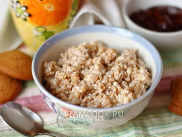 Фото блюда: Каша из булгура на молоке