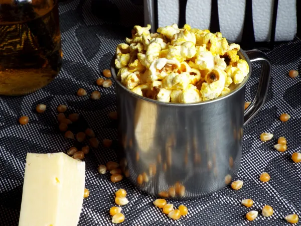 Фото блюда: Сырный попкорн