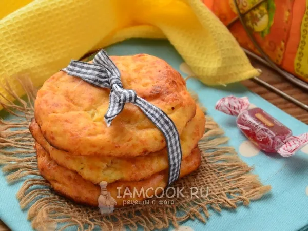 Фото блюда: Творожные лепёшки в духовке