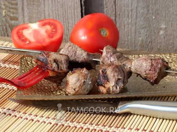 Фото блюда: Шашлык из говядины