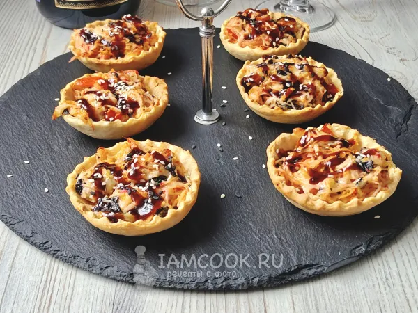 Фото блюда: Горячие тарталетки со Снежным крабом