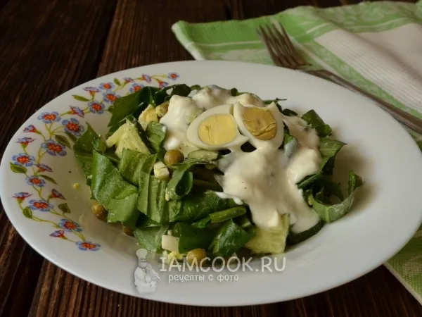 Фото блюда: Салат из черемши