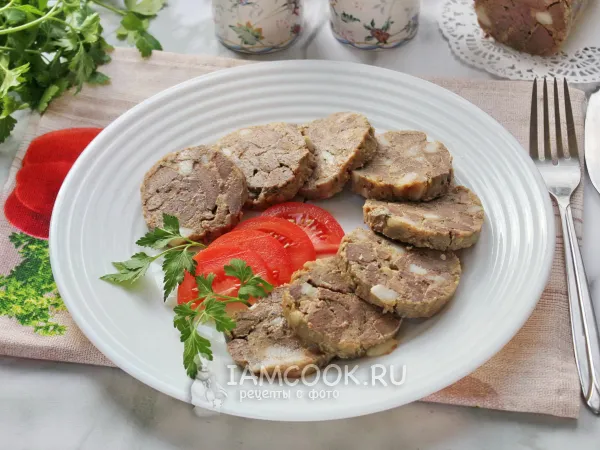 Фото блюда: Сальтисон из печени