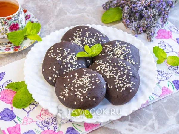 Фото блюда: Шоколадное протеиновое печенье