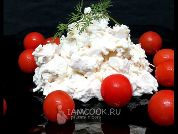 Фото блюда: Салат «Снежная горка»