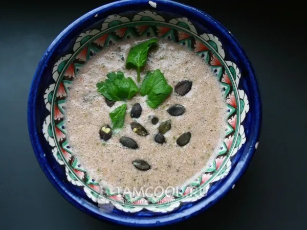 Фото блюда: Гаспачо с пророщенной гречкой