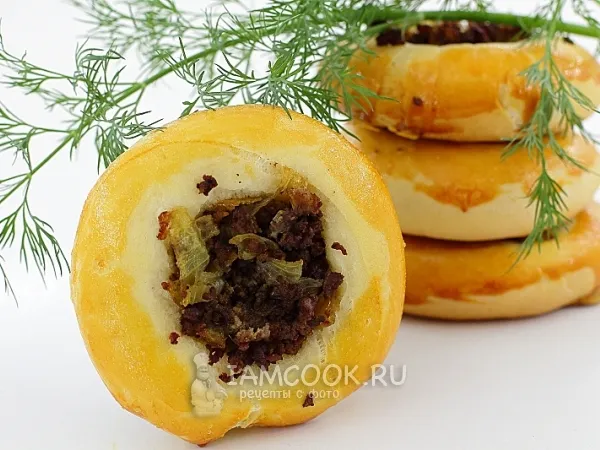 Фото блюда: Ватрушки с мясом