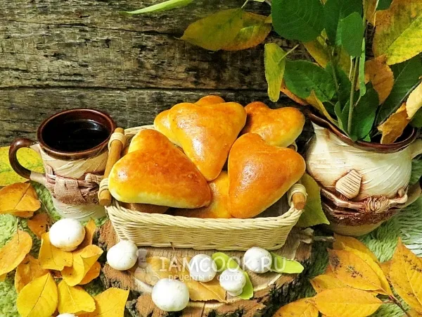 Фото блюда: Пирожки сердечные