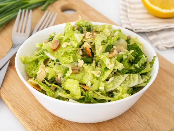 Фото блюда: Салат с вермишелью быстрого приготовления