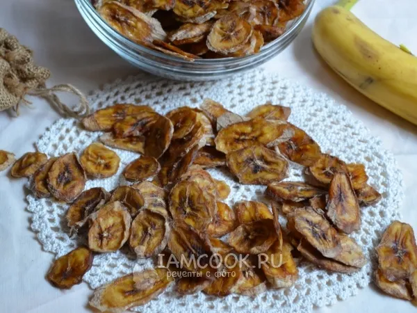 Фото блюда: Сушеные бананы