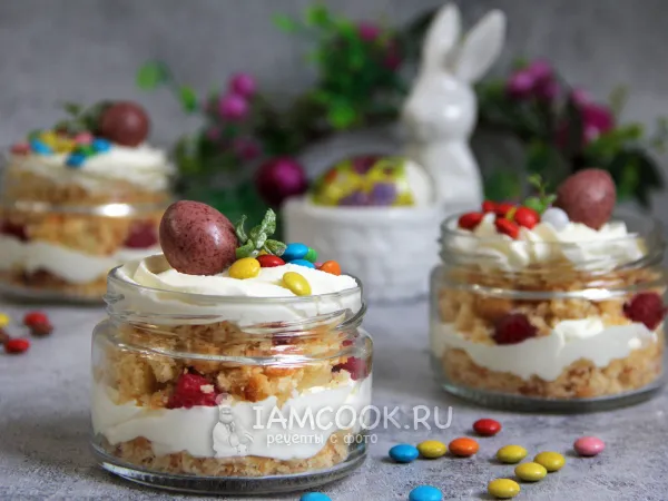 Фото блюда: Трайфлы на Пасху