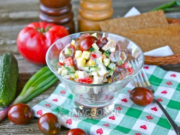 Фото блюда: Салат «Парижель»