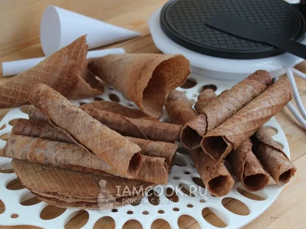 Фото блюда: Шоколадные вафли