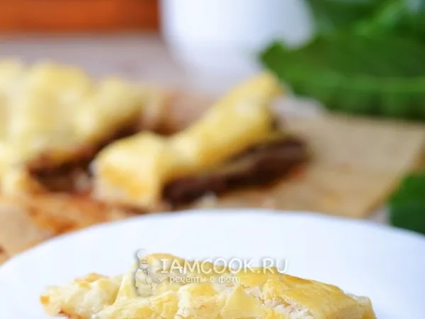 Фото блюда: Шоколад в слоеном тесте