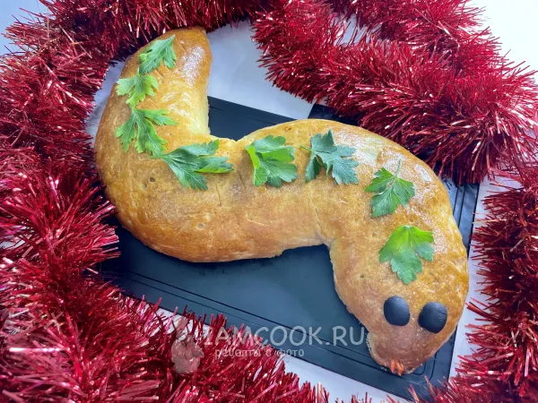 Фото блюда: Пирог «Змея»