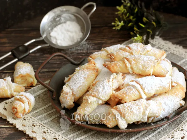 Фото блюда: Рогалики с безе