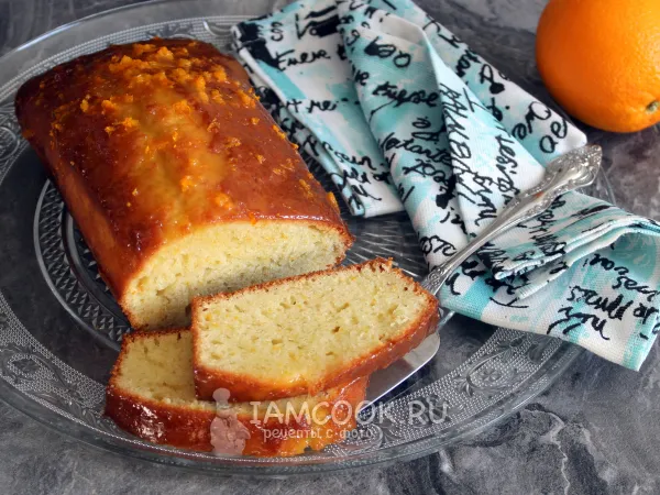 Фото блюда: Апельсиновый кекс от Пьера Эрме