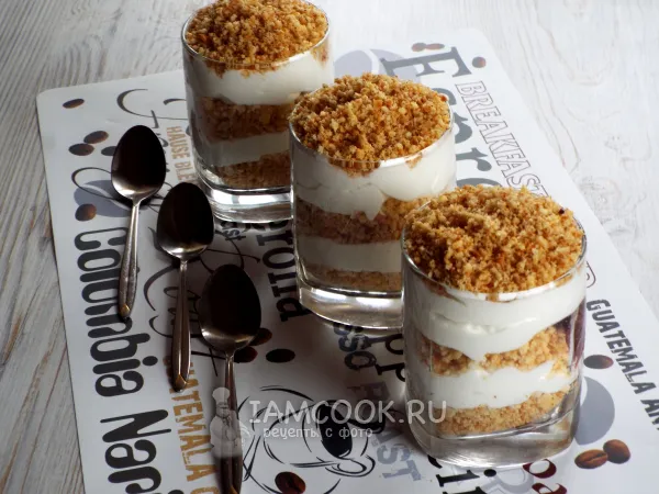 Фото блюда: Трайфл «Медовик»